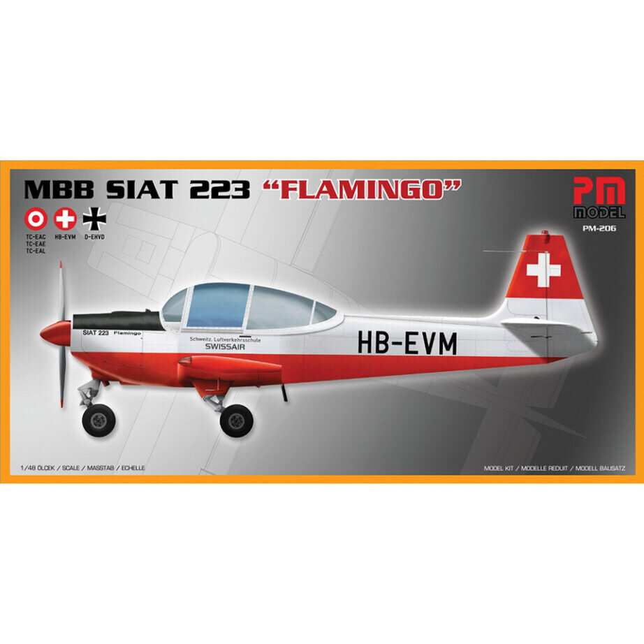SIAT 223 FLAMINGO 1:72